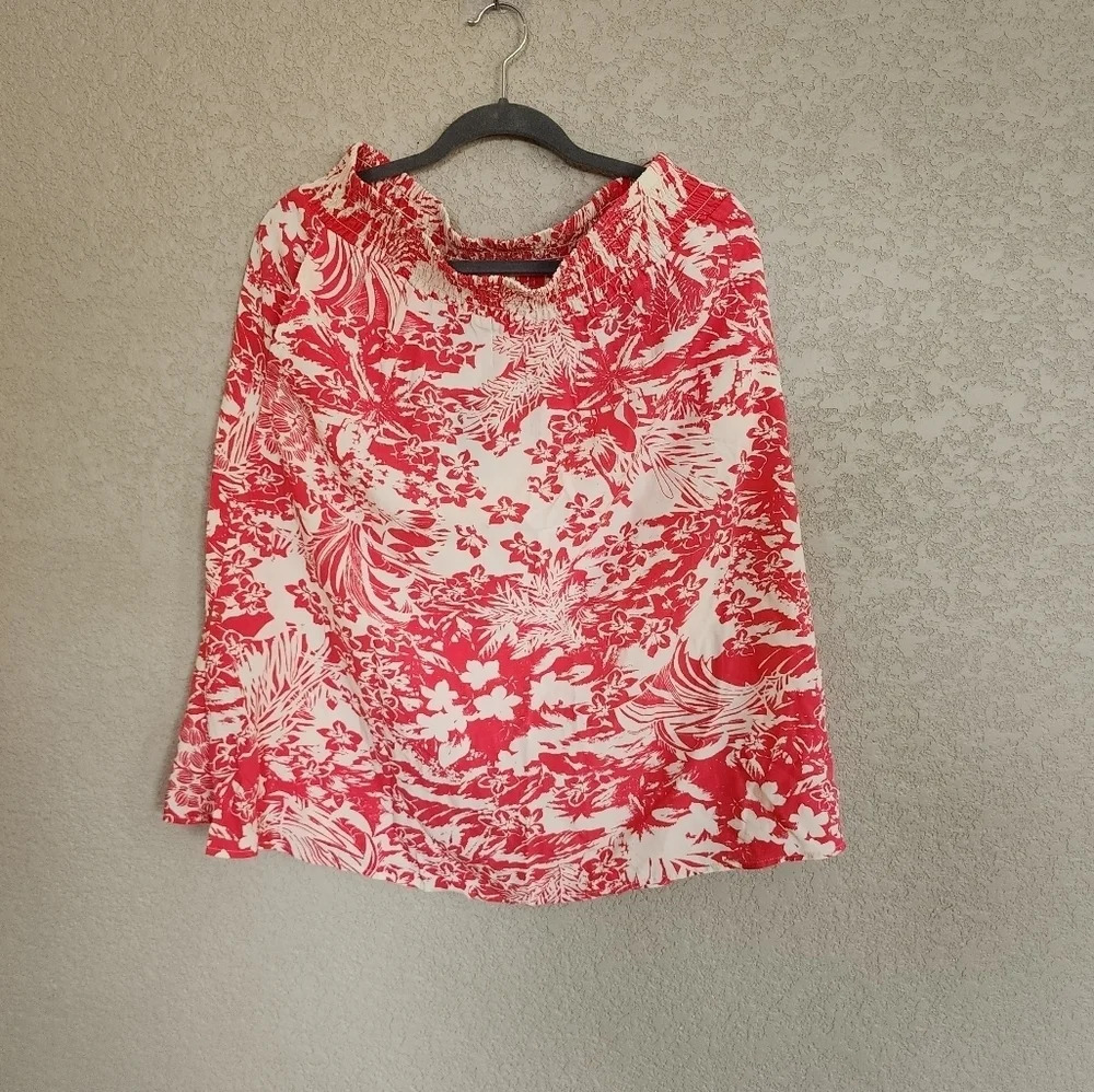 J.JILL skirt Hawaiian style size Medium petite  New with tags